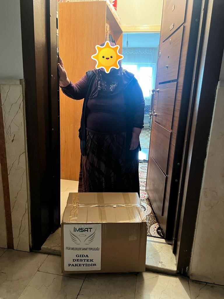YİNE BİRÇOK AİLEMİZE GIDA DESTEĞİYLE ULAŞTIK
