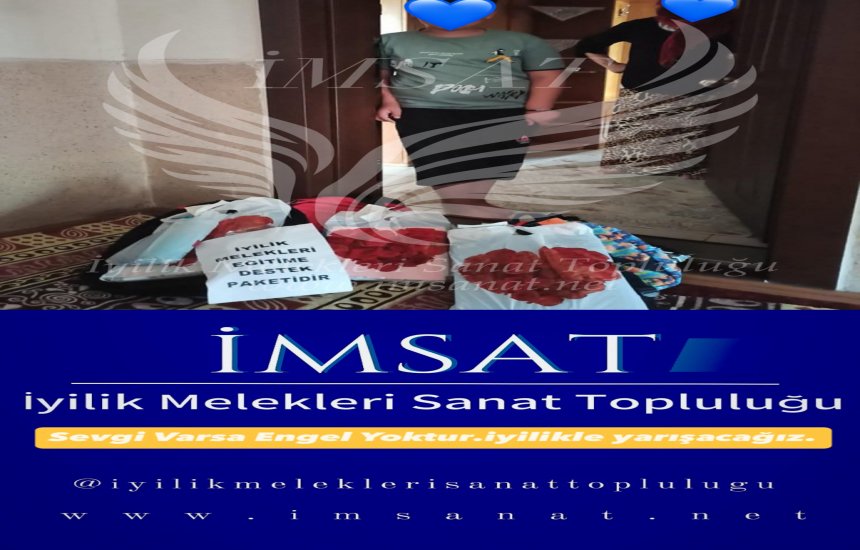 YİNE BİRÇOK AİLEMİZE GIDA DESTEĞİYLE ULAŞTIK