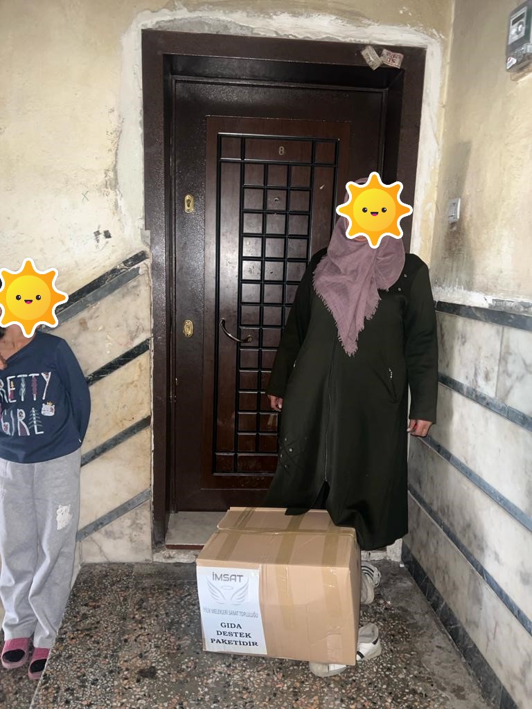 YİNE BİRÇOK AİLEMİZE GIDA DESTEĞİYLE ULAŞTIK