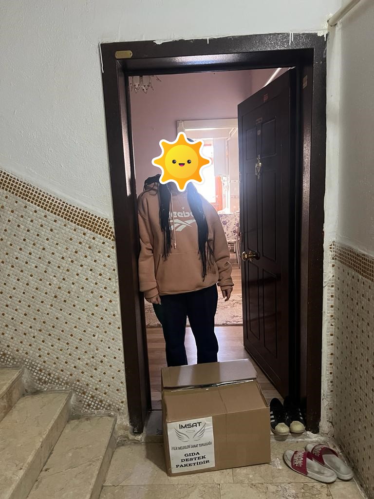 YİNE BİRÇOK AİLEMİZE GIDA DESTEĞİYLE ULAŞTIK