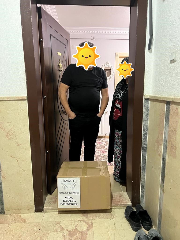 YİNE BİRÇOK AİLEMİZE GIDA DESTEĞİYLE ULAŞTIK