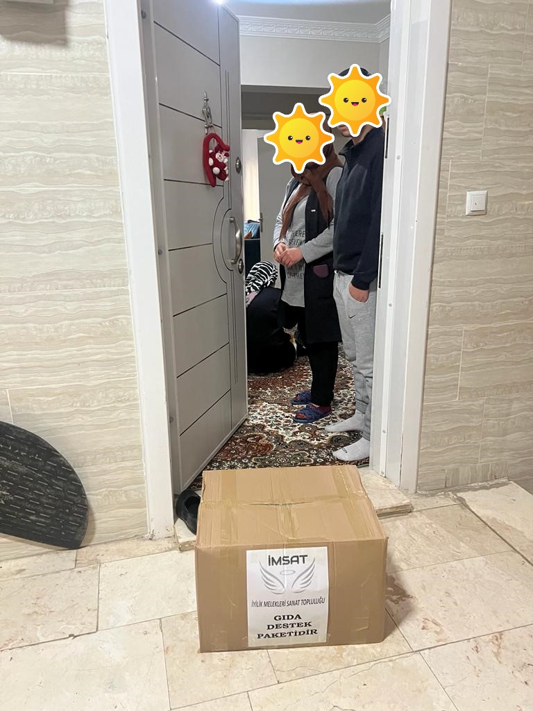 YİNE BİRÇOK AİLEMİZE GIDA DESTEĞİYLE ULAŞTIK