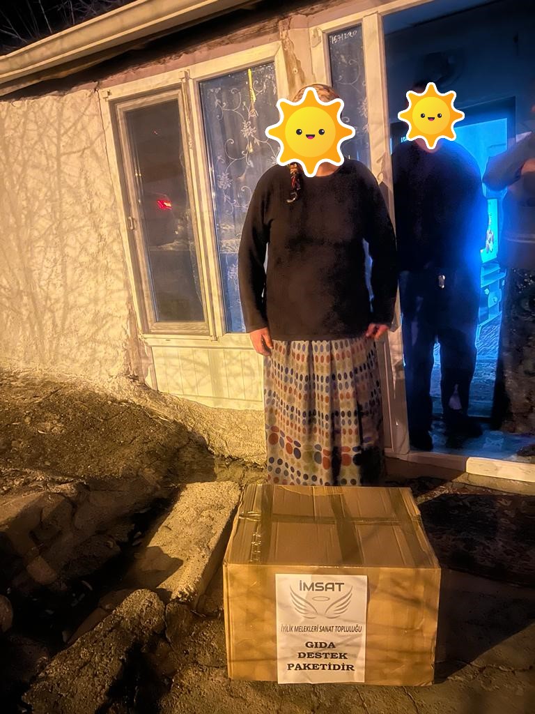 YİNE BİRÇOK AİLEMİZE GIDA DESTEĞİYLE ULAŞTIK