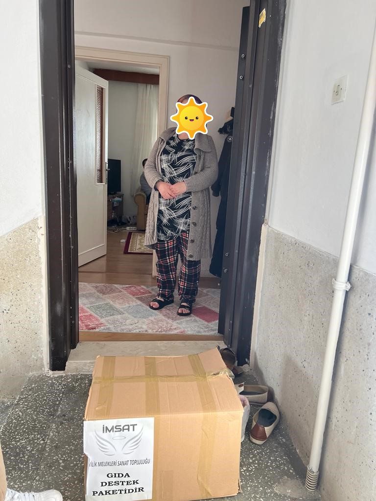 YİNE BİRÇOK AİLEMİZE GIDA DESTEĞİYLE ULAŞTIK