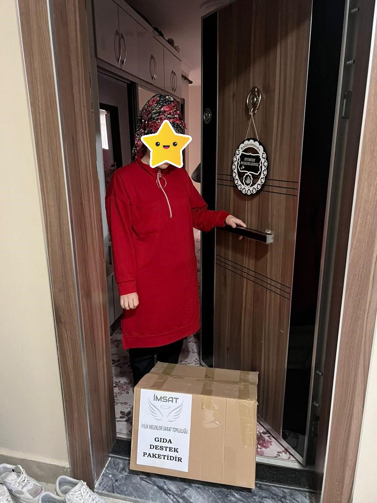 YİNE BİRÇOK AİLEMİZE GIDA DESTEĞİYLE ULAŞTIK