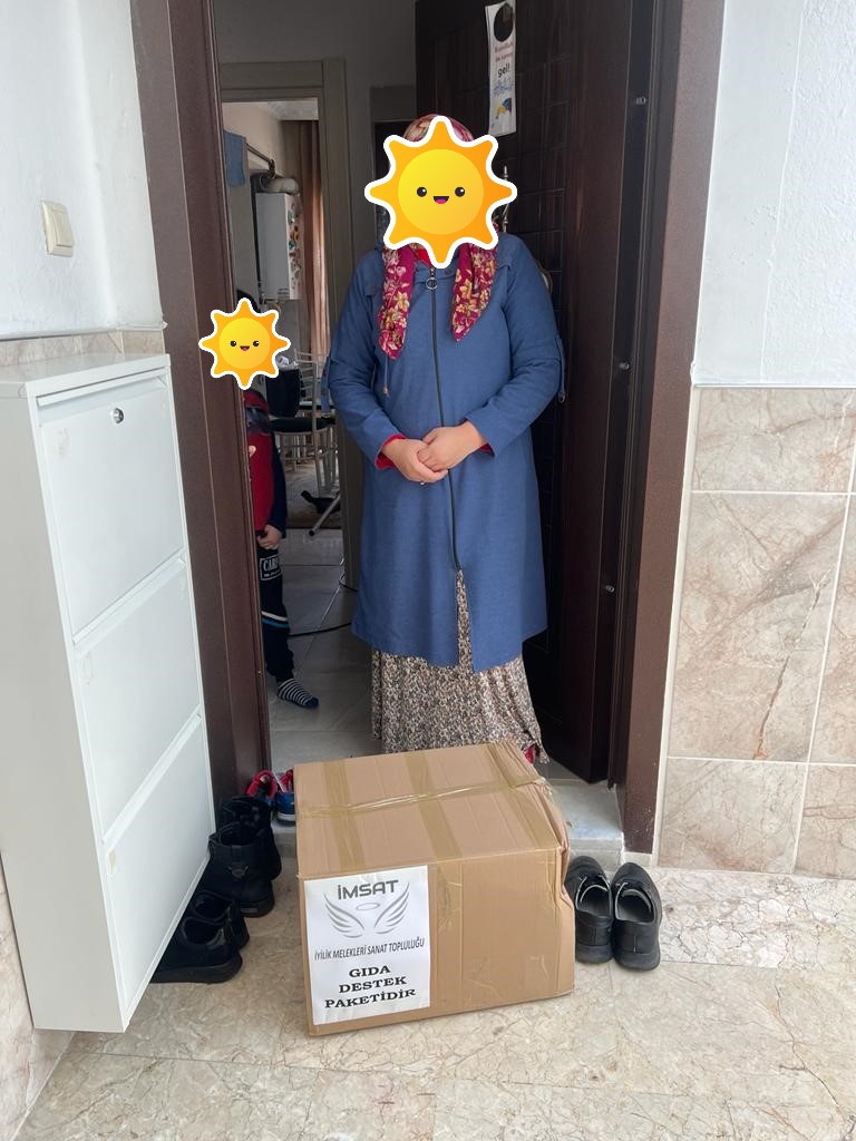 YİNE BİRÇOK AİLEMİZE GIDA DESTEĞİYLE ULAŞTIK