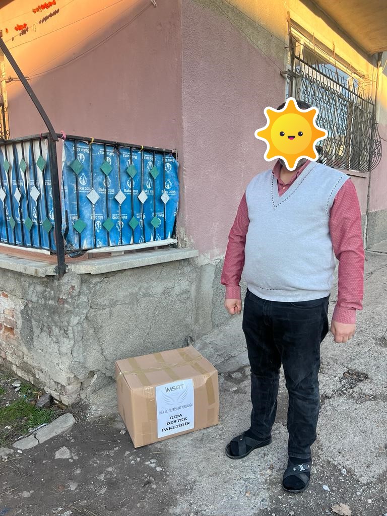 YİNE BİRÇOK AİLEMİZE GIDA DESTEĞİYLE ULAŞTIK