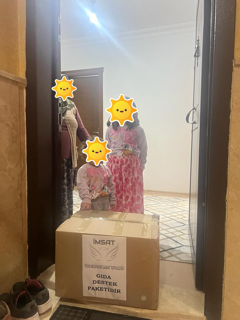 YİNE BİRÇOK AİLEMİZE GIDA DESTEĞİYLE ULAŞTIK