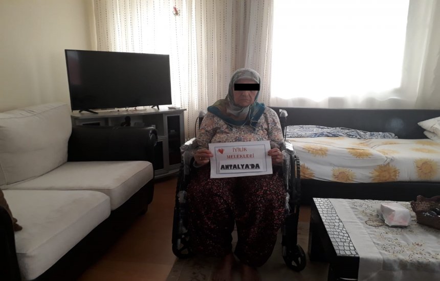 ANTALYA'DA TEKERLEKLİ SANDALYE DESTEĞİMİZ DEVAM EDİYOR