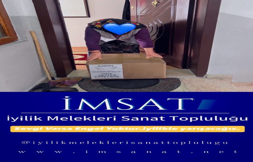 YİNE BİRÇOK AİLEMİZE GIDA DESTEĞİYLE ULAŞTIK