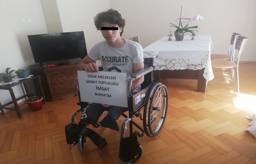 İMSAT BURSA'DAKİ ENGELLİLERİMİZİ UNUTMADI..