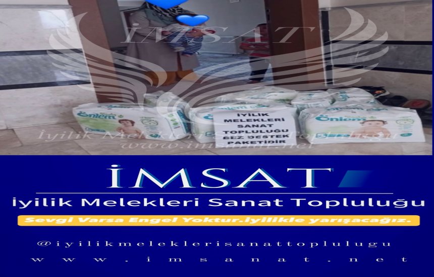 YİNE BİRÇOK AİLEMİZE DESTEKLERİMİZİ ULAŞTIRDIK.