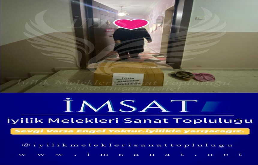 YİNE BİRÇOK AİLEMİZE DESTEKLERİMİZİ ULAŞTIRDIK.