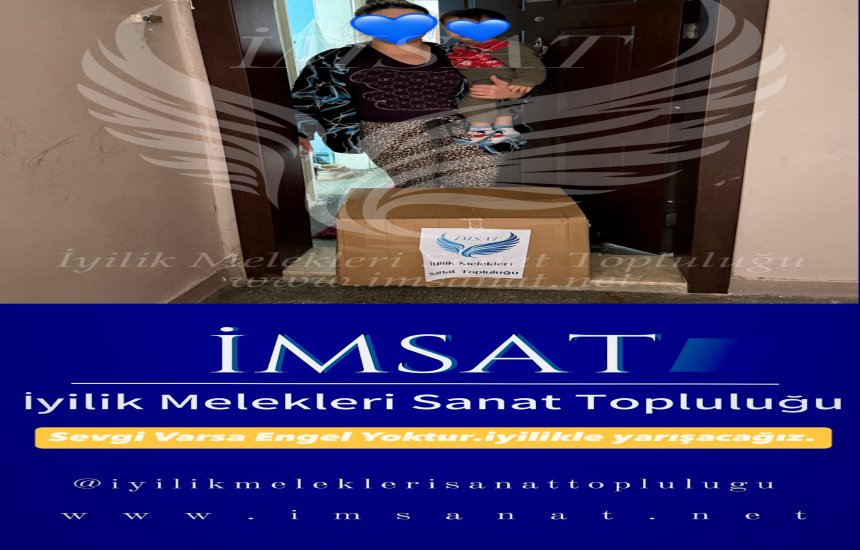YİNE BİRÇOK AİLEMİZE DESTEKLERİMİZİ ULAŞTIRDIK.