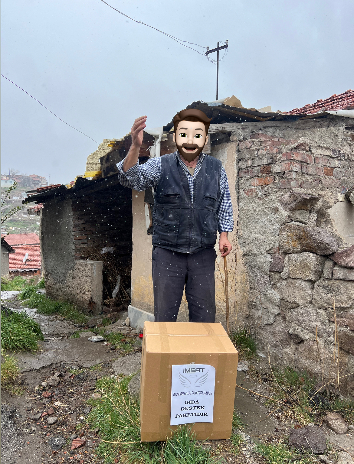 YİNE BİRÇOK AİLEMİZE GIDA DESTEĞİYLE ULAŞTIK