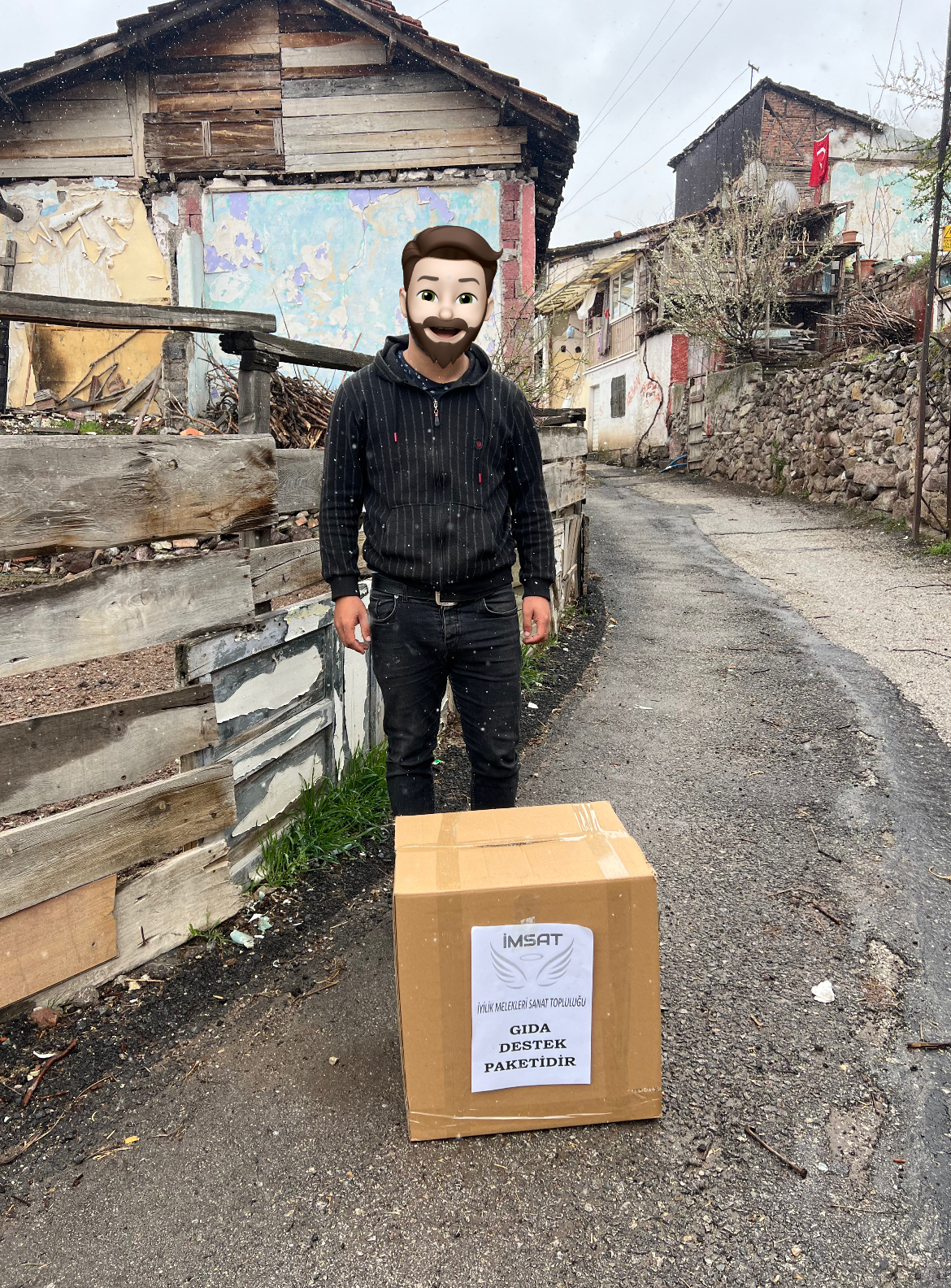 YİNE BİRÇOK AİLEMİZE GIDA DESTEĞİYLE ULAŞTIK