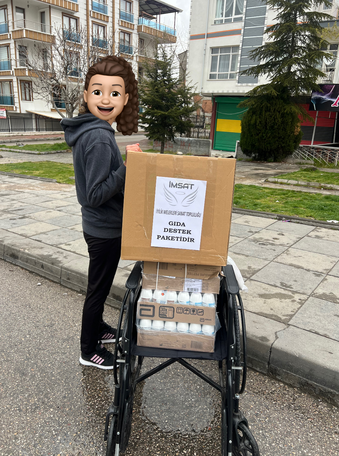 YİNE BİRÇOK AİLEMİZE GIDA DESTEĞİYLE ULAŞTIK