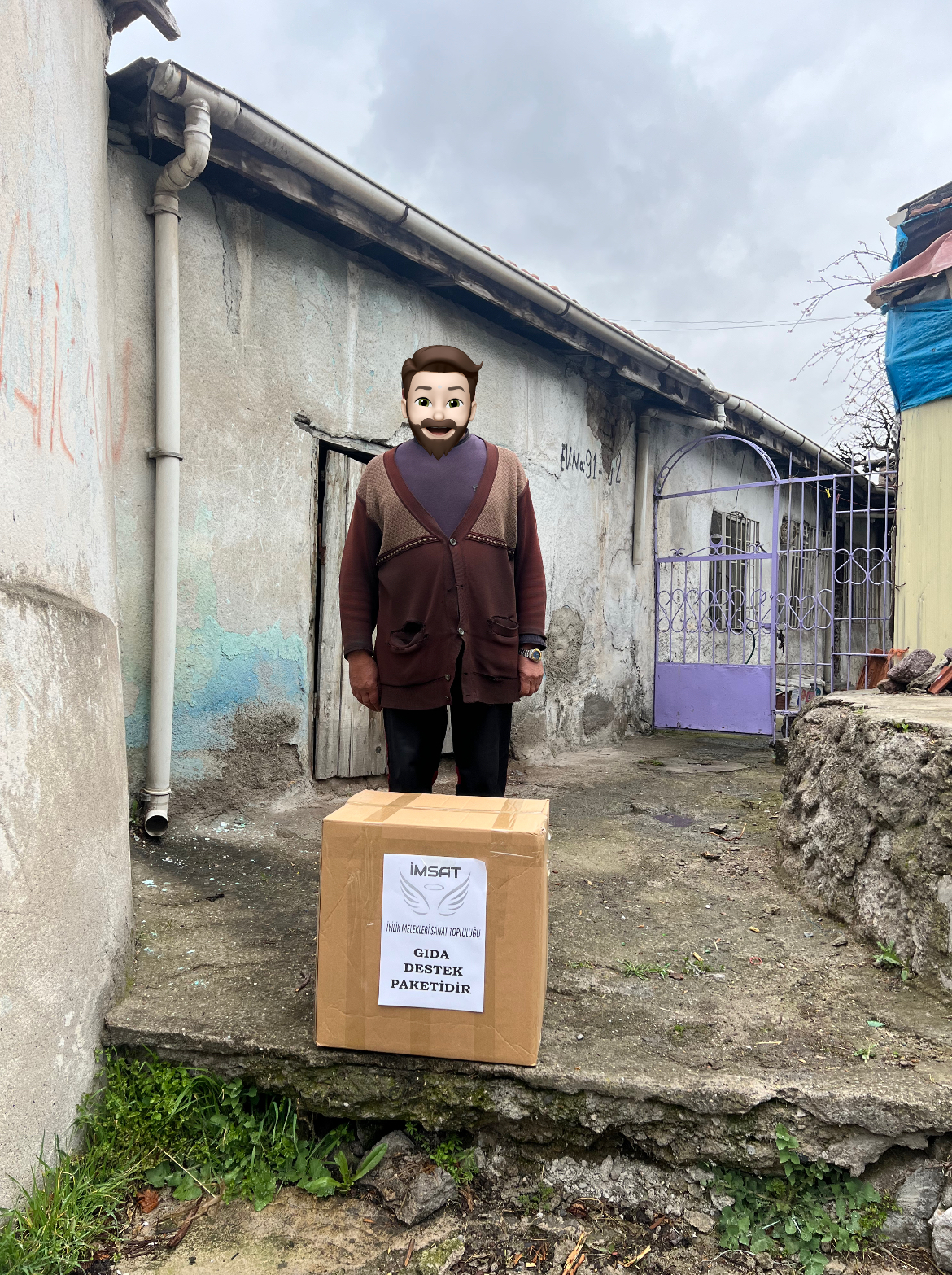 YİNE BİRÇOK AİLEMİZE GIDA DESTEĞİYLE ULAŞTIK