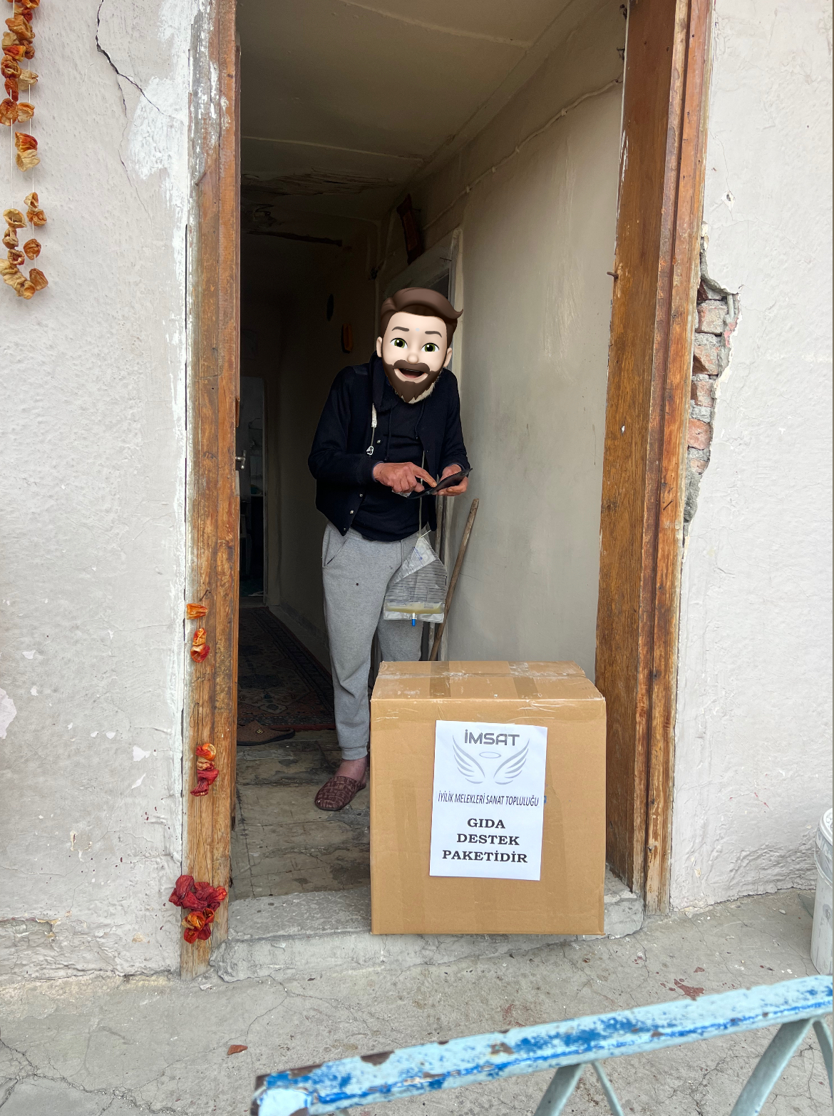 YİNE BİRÇOK AİLEMİZE GIDA DESTEĞİYLE ULAŞTIK