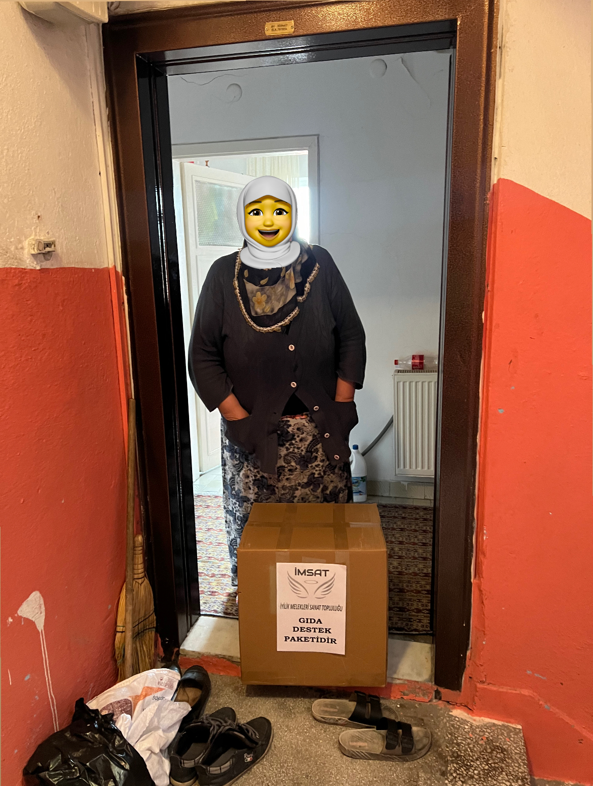 YİNE BİRÇOK AİLEMİZE GIDA DESTEĞİYLE ULAŞTIK