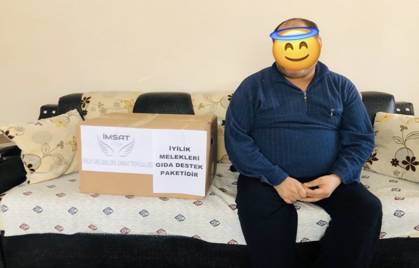 İMSAT VE GÖNÜLLÜLERİ DESTEKLERİNE DEVAM EDİYOR..