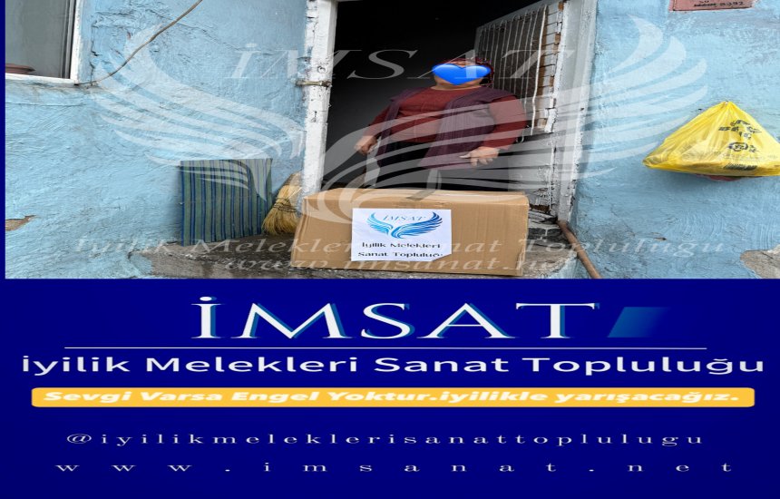 YİNE BİRÇOK AİLEMİZE DESTEKLERİMİZİ ULAŞTIRDIK.