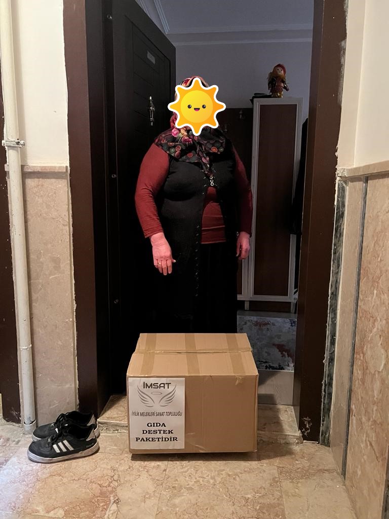 YİNE BİRÇOK AİLEMİZE GIDA DESTEĞİYLE ULAŞTIK