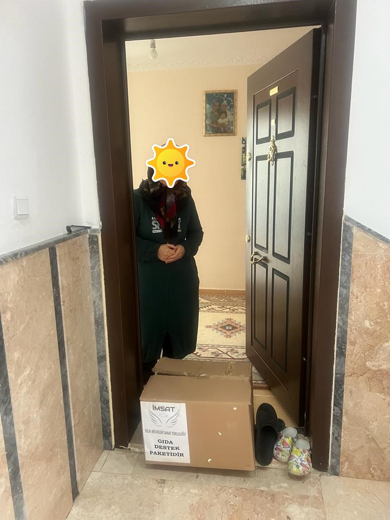 YİNE BİRÇOK AİLEMİZE GIDA DESTEĞİYLE ULAŞTIK