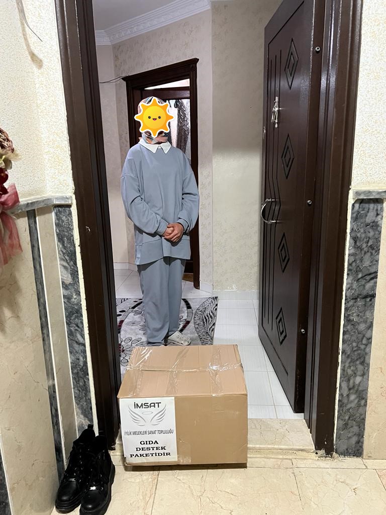 YİNE BİRÇOK AİLEMİZE GIDA DESTEĞİYLE ULAŞTIK