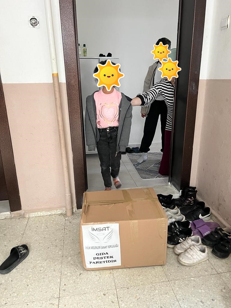 YİNE BİRÇOK AİLEMİZE GIDA DESTEĞİYLE ULAŞTIK