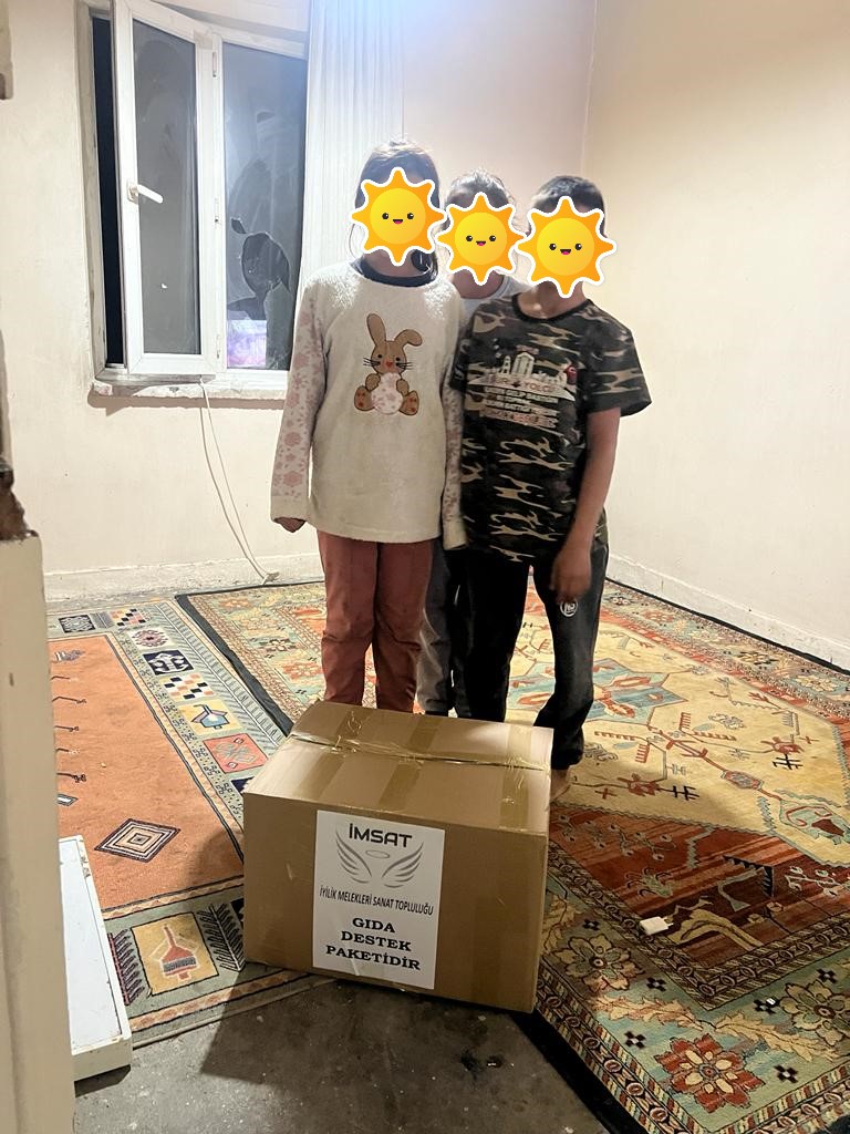 YİNE BİRÇOK AİLEMİZE GIDA DESTEĞİYLE ULAŞTIK
