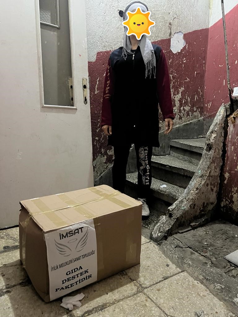 YİNE BİRÇOK AİLEMİZE GIDA DESTEĞİYLE ULAŞTIK