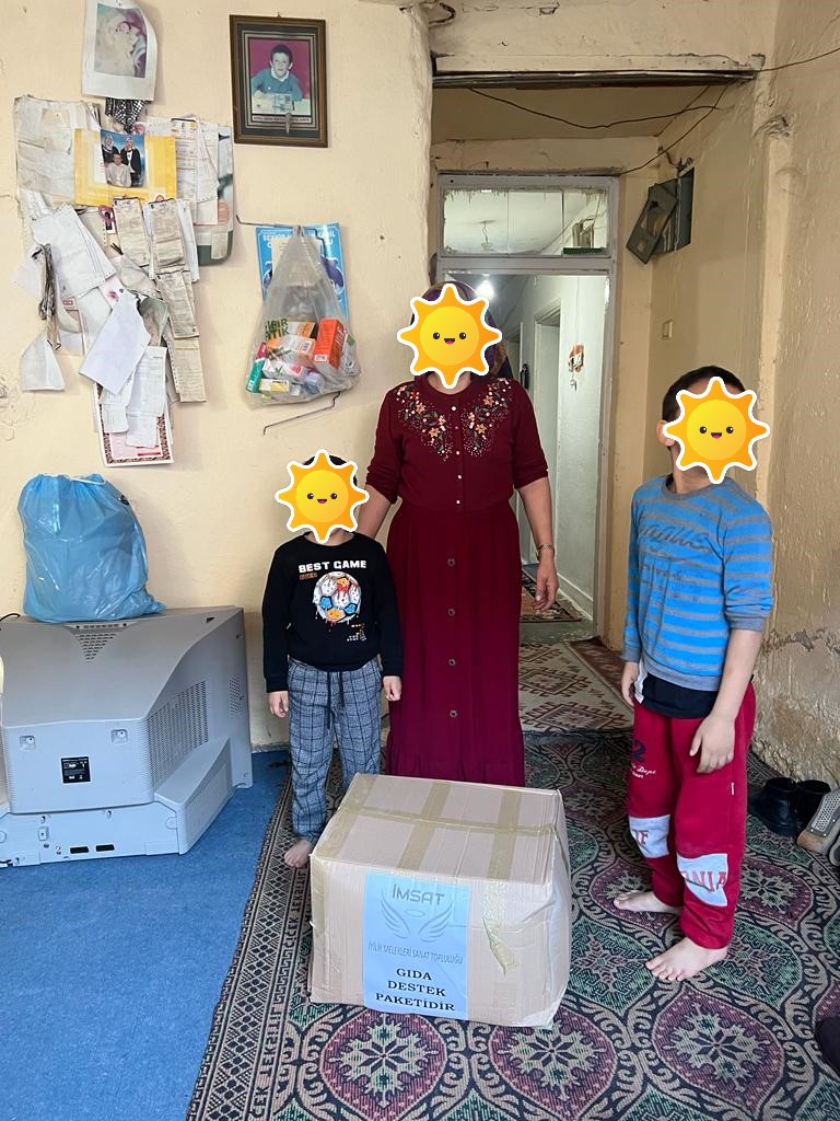 YİNE BİRÇOK AİLEMİZE GIDA DESTEĞİYLE ULAŞTIK