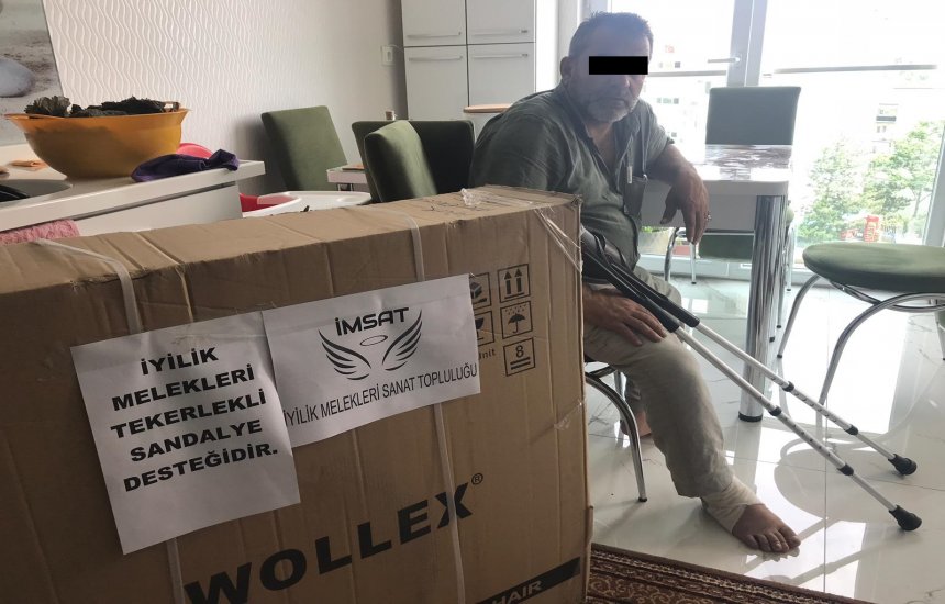 ANKARA'DAKİ DESTEKLERİMİZDEN BİR KARE DAHA..