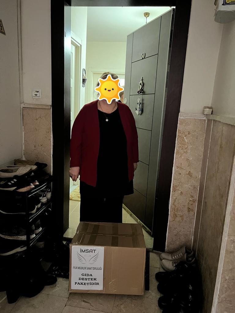 YİNE BİRÇOK AİLEMİZE GIDA DESTEĞİYLE ULAŞTIK