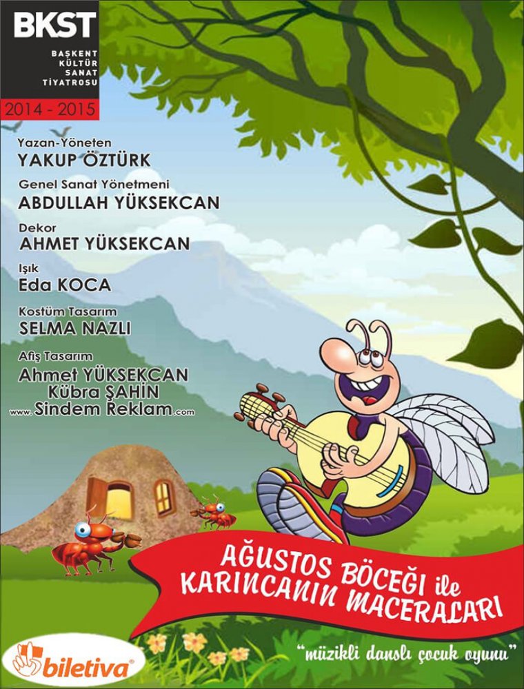 AĞUSTOS BÖCEĞİ İLE KARINCA'NIN MACERALARI (ÇOCUK OYUNU) 
